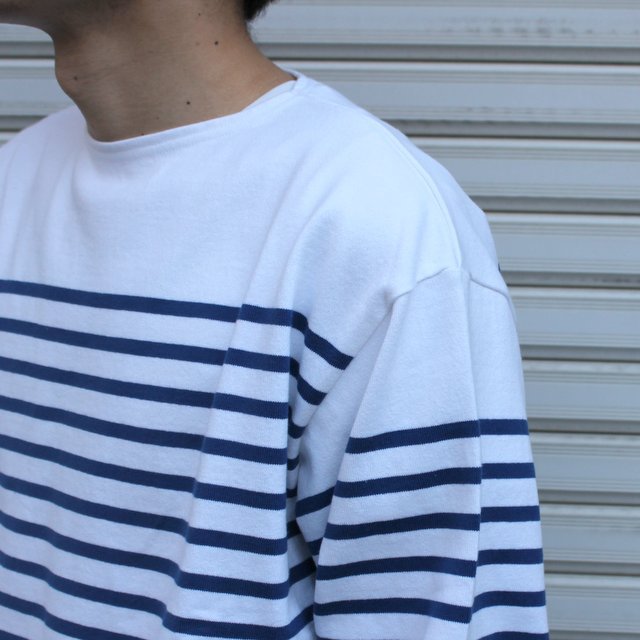 Graphpaper (グラフペーパー)/ Panel Border L/S Tee #GU221-70218 