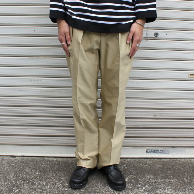 NEAT GIZA MOLESKIN TAPERED ニート ギザモールスキン-