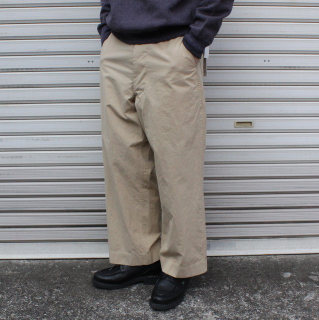 【2022 SS】holk (ホーク)/ fatigue pants -khaki- #holk-016(2)