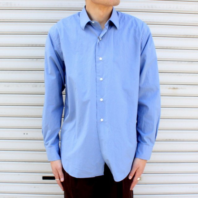 HEUGN (ユーゲン)/ ALAN -L/BLUE- #SHIRT019／acoustics Men's