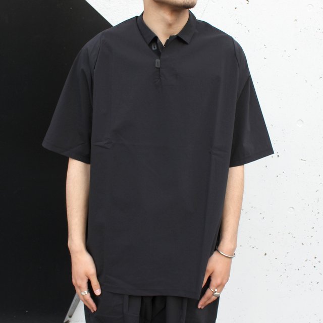 TEATORA(テアトラ)/ CARTRIDGE POLO SHIRT DOCTOROID ‐BLACK‐ #TT-POLO-DR／acoustics  Men's