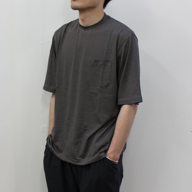 MAATEE\u0026SONS 23ss 別注　WASHABLE SILK TEE