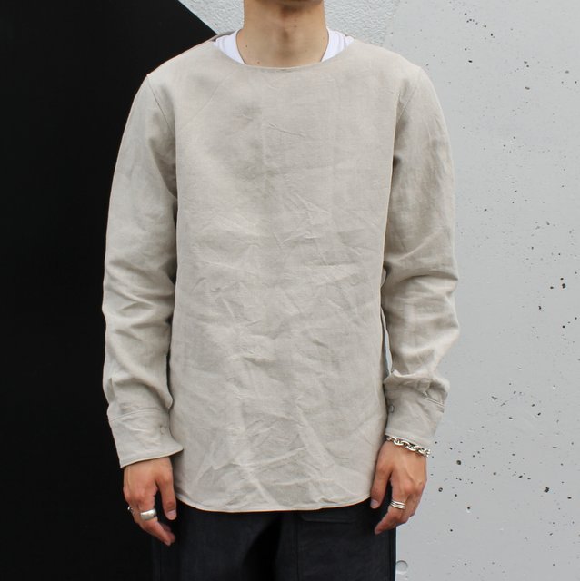 SUS-SOUS (シュス)/ SLEEPING SHIRTS -NATURAL- #07-SS01404 ...