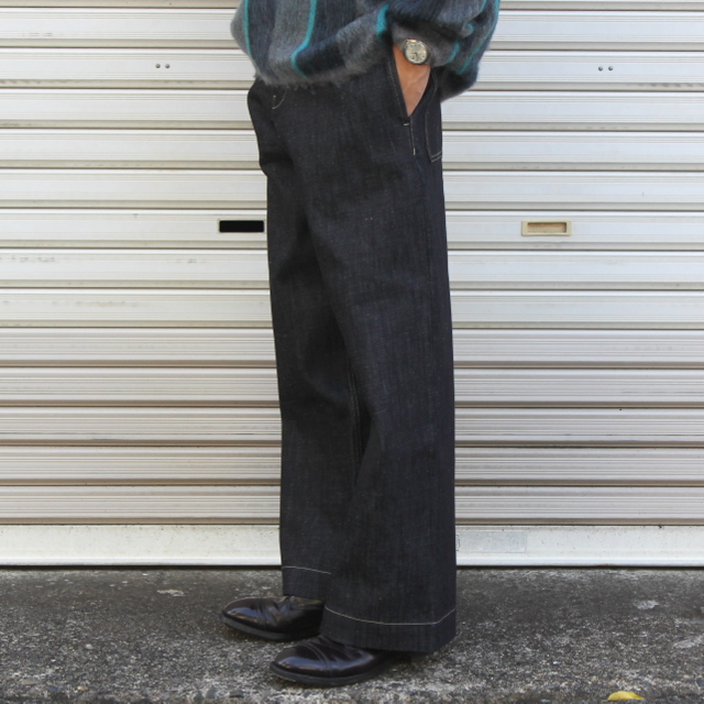 STUDIO NICHOLSON(X^WIjR\)/ SELVEDGE DENIM -Indigo- #5110722017(2)