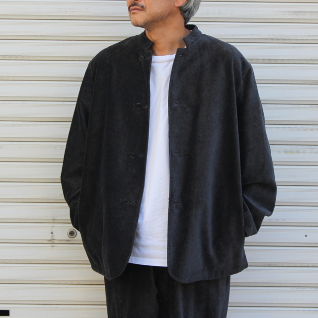 blurhms cut pile reversible jacket-