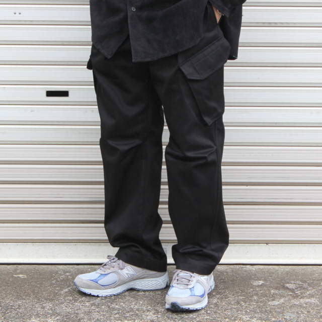 MARKAWARE(マーカウェア)/ROYAL NAVY TROUSERS COMBAT ‐BLACK