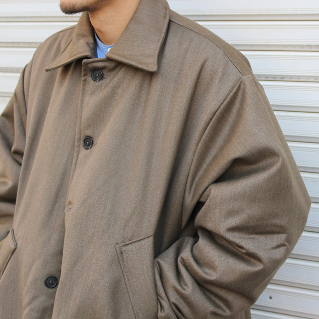 CAMIEL FORTGENS(J~G tH[gQX)/ XXL MAC WOOL -BROWN- #CF14100301(2)