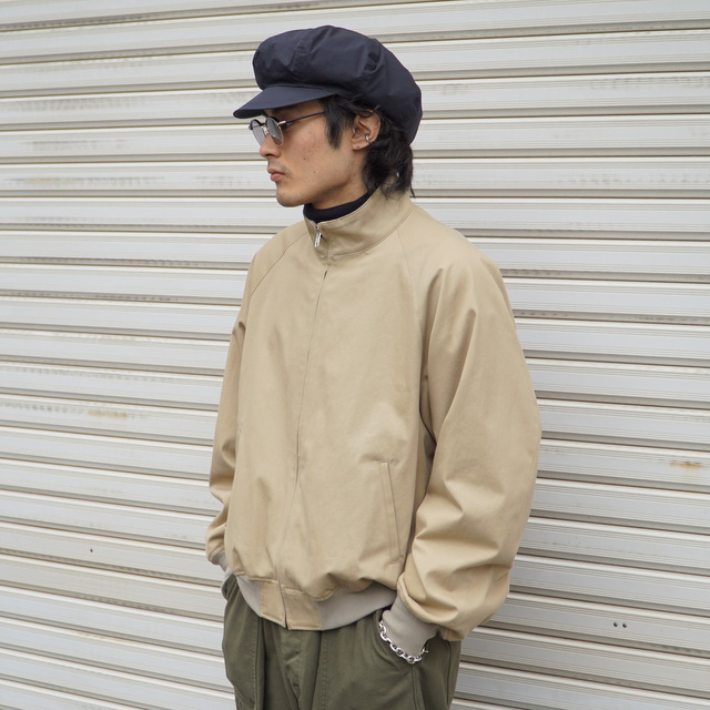 【美品】HERILL Weekend jacket ヘリル ハリントンジャケット着丈61cm