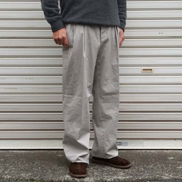 【NEAT】23AW 23-02NC Chino ニートチノ 2タックパンツ