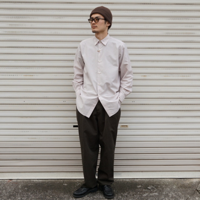 MAATEEu0026SONS(マーティーアンドサンズ)/ ELIZABETH REGULAR COLLAR SHIRTS  #MT3103-0601B／acoustics Men's