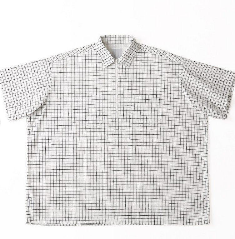 【30%OFF】S.F.C (ストライプス フォー クリエイティブ)/HALF ZIP GINGHAM STRIPES SHIRT -3COLOR- #SFCSS23S05(2)