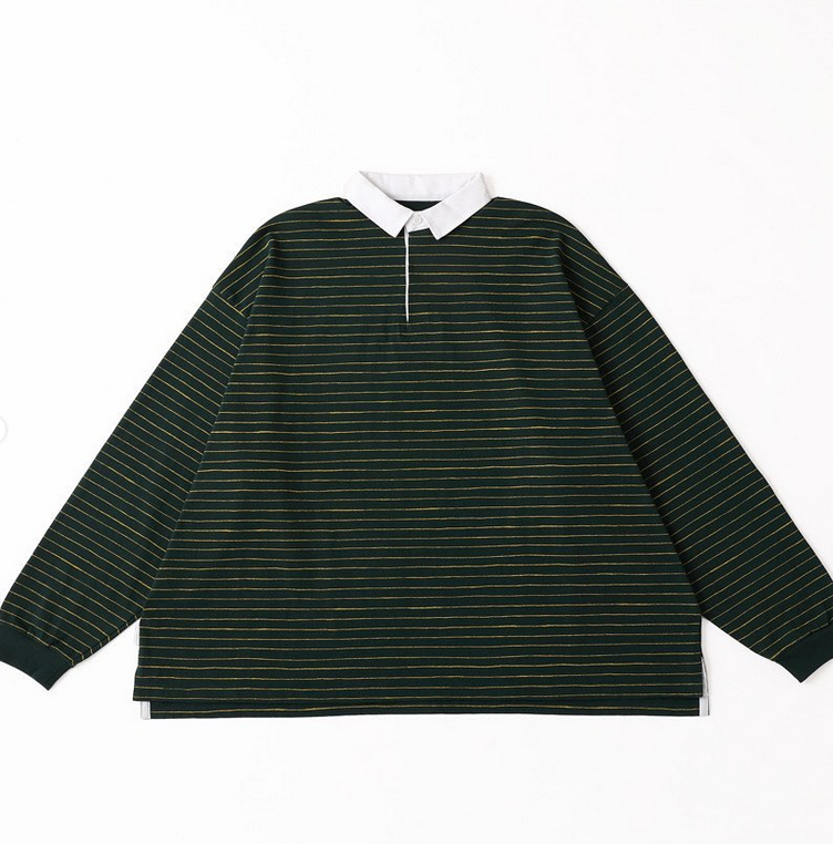 S.F.C (ストライプス フォー クリエイティブ)/SIDE STRIPES RUGBY SHIRT -3COLOR- #SFCSS23CS04(2)