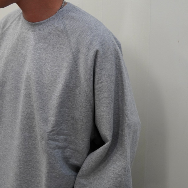 【23AW】Graphpaper (グラフペーパー)/ ULTRA COMPACT TERRY CREW NECK SWEATER -2COLOR- #GM233-70142(2)