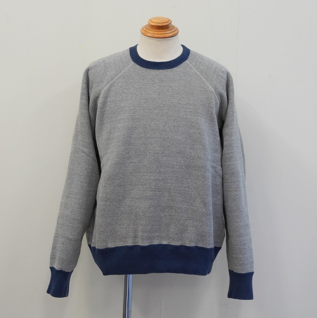 【23AW】A.PRESSE(ア プレッセ)/ Vintage Sweatshirt -Gray- #23AAP-05-02K(2)