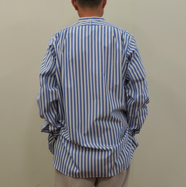 最新作低価 HEUGN ユーゲンRob BEIGE STRIPE 20ss ロブ シャツの通販