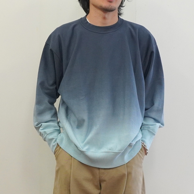 オンライン日本 ブラームス blurhms Light Sweat Crew-Zip - トップス