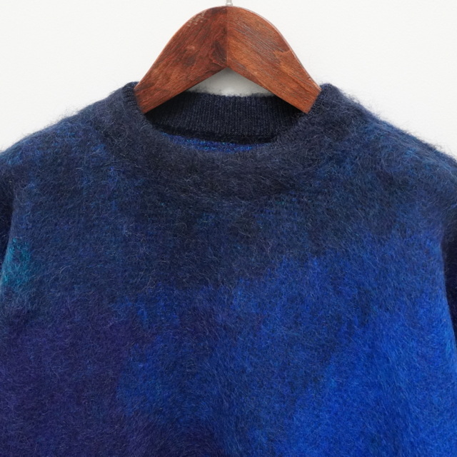 stein(シュタイン)/ OVERSIZED GRADATION MOHAIR LS -BLUE GREEN ...