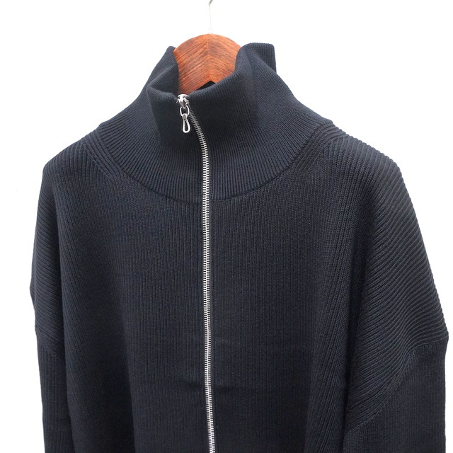 Graphpaper (グラフペーパー)/ HIGH DENSITY DRIVERS KNIT -BLACK&NAVY