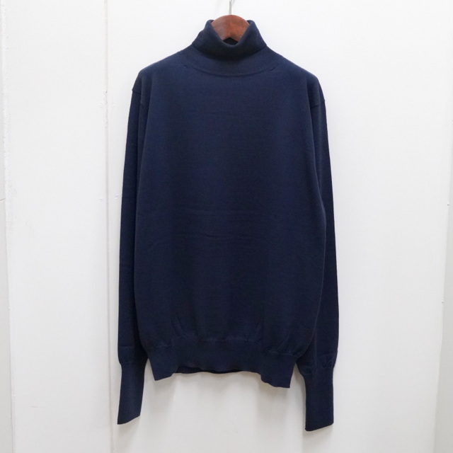 【23AW】A.PRESSE(ア プレッセ)/ Cashmere High Gauge Turtleneck Sweater -3COLOR- #23AAP-03-05H(2)