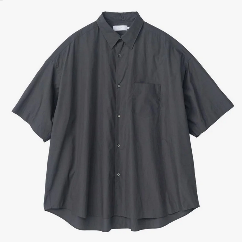 [24SS]Graphpaper (Oty[p[)/ Broad S/S Oversized Regular Collar Shirts -3COLOR- #GM241-50003B(2)