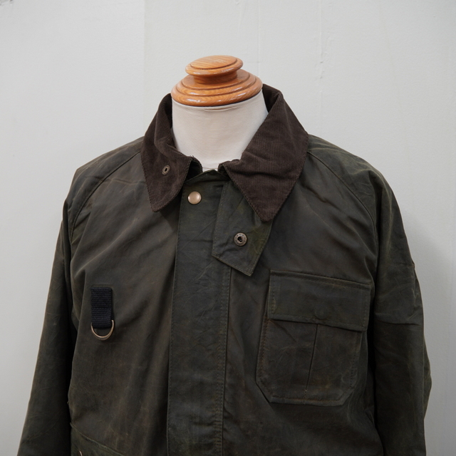 yoused(ユーズド) / REMAKE OILED FISHING JACKET -SAGE,BORDEAUX- #23AW14(2)