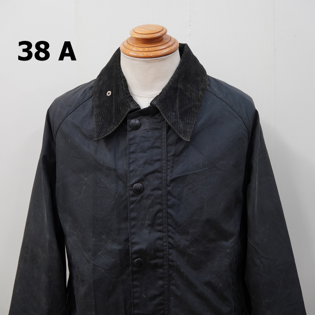 yoused(ユーズド) / BARBOUR REMAKE JACKET (SIZE38) -SAGE,BLACK- #23AW13(2)