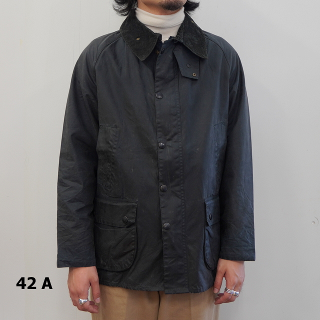yoused(ユーズド) / BARBOUR REMAKE JACKET (SIZE42) -SAGE,NAVY- #23AW13(2)