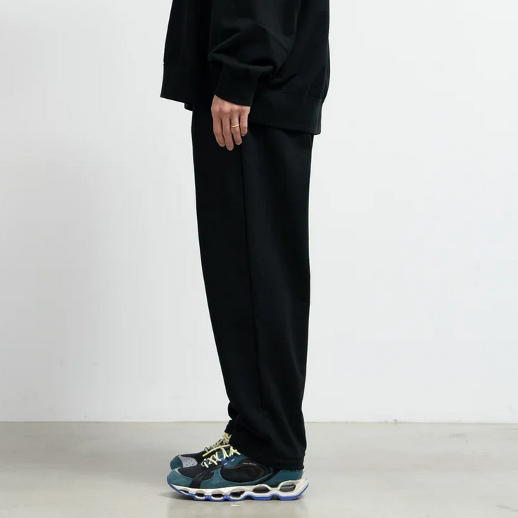 y24AWzGraphpaper (Oty[p[)/ ULTRA COMPACT TERRY SWEAT PANTS -BLACK- #GM243-70142(2)