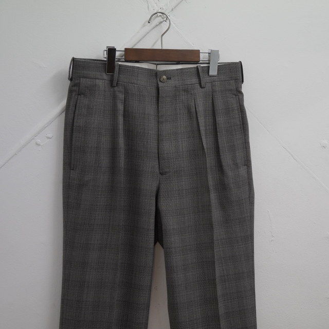 y24awzMAATEE&SONS(}[eB[AhTY)/ iSLACKS WOOLMATCHECK -C/03 GRAY-  #MT4303-0203B(2)