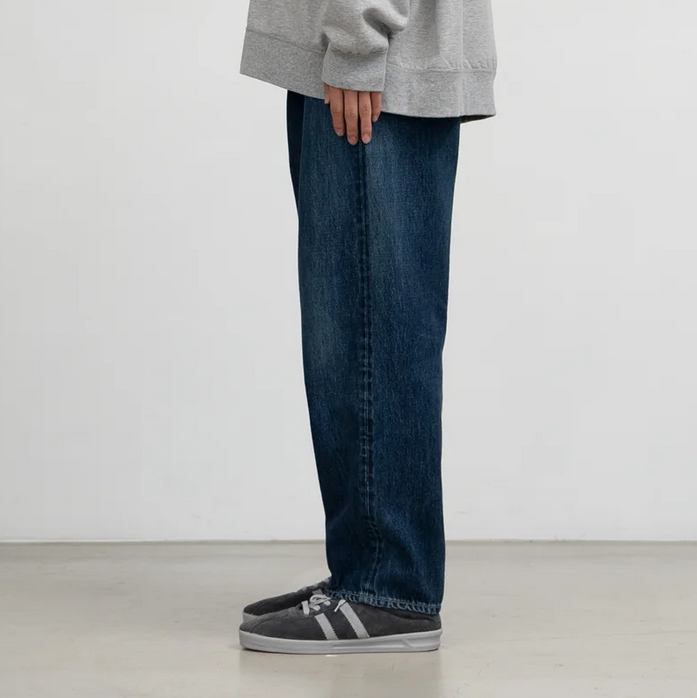 Graphpaper (Oty[p[)/ Selvage Denim TwoTuck Tapered Pants -DARK FADE- #GU243-40187DB(2)