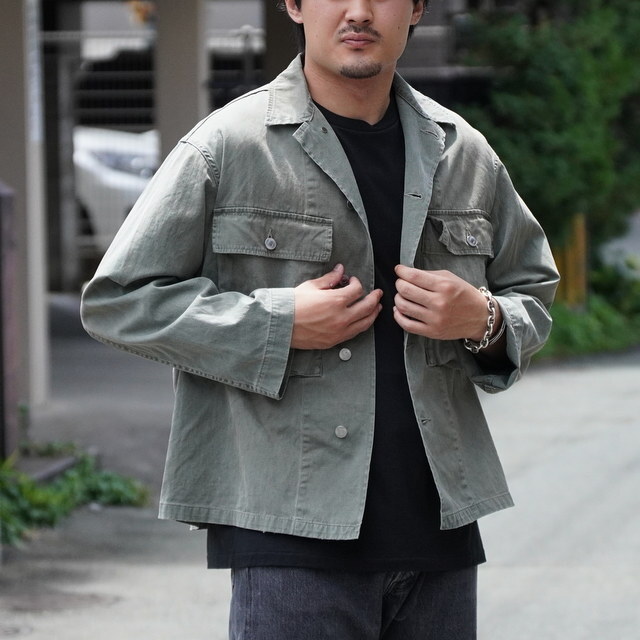 ジャケット・アウター 25aw A.PRESSE WW2 US Army Utility Jacket 25AW】 A.PRESSE(ア プレッセ)/ VINTAGE WW2 US ARMY UTILITY