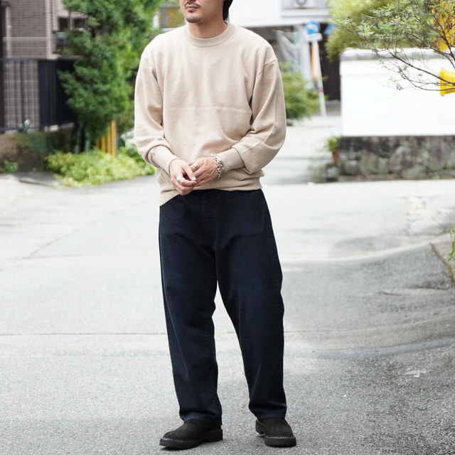 y25AWzHERILL(w)/ Golden cash Pullover -NATURAL,KHAKI,BLACK- #25-080-HL805030(2)