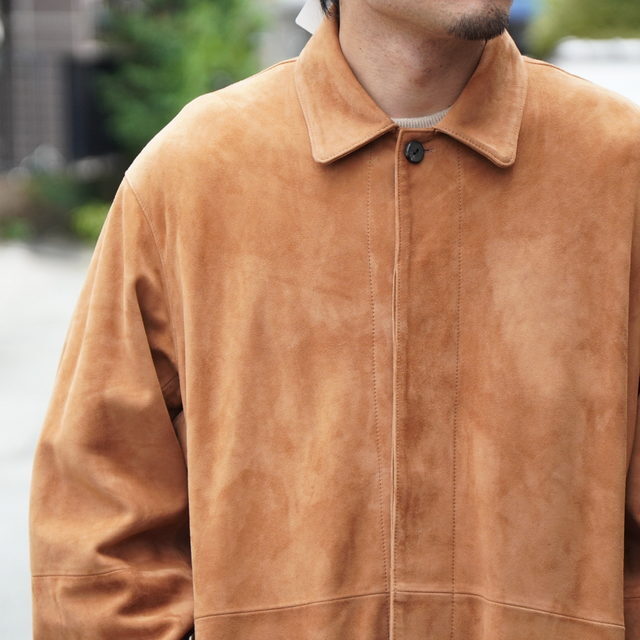 新品未使用 25SS HERILL ヘリル Goatsuede Jacket 2 HERILL(ヘリル) Goatsuede Jacketレザージャケット25-011-HL
