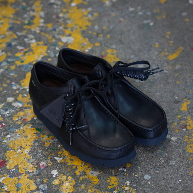 CLARKS(N[NX)/Wallabee GTX -BLACK- #129826183074(2)