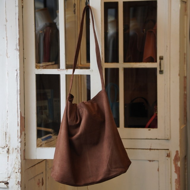y25AWzMorphee(tF) / 3WAY LARGE TOTE (OIL SUEDE) -COFFEE BROWN- #L-OCB(2)