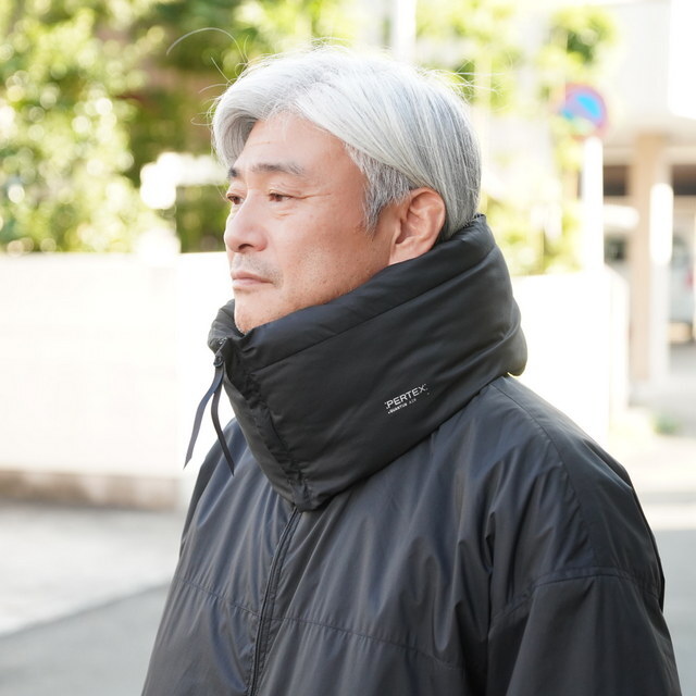 y25AWzGraphpaper (Oty[p[)/ PERTEX QUANTUM AIR Neck Warmer -BLACK- #GU253-90438(2)