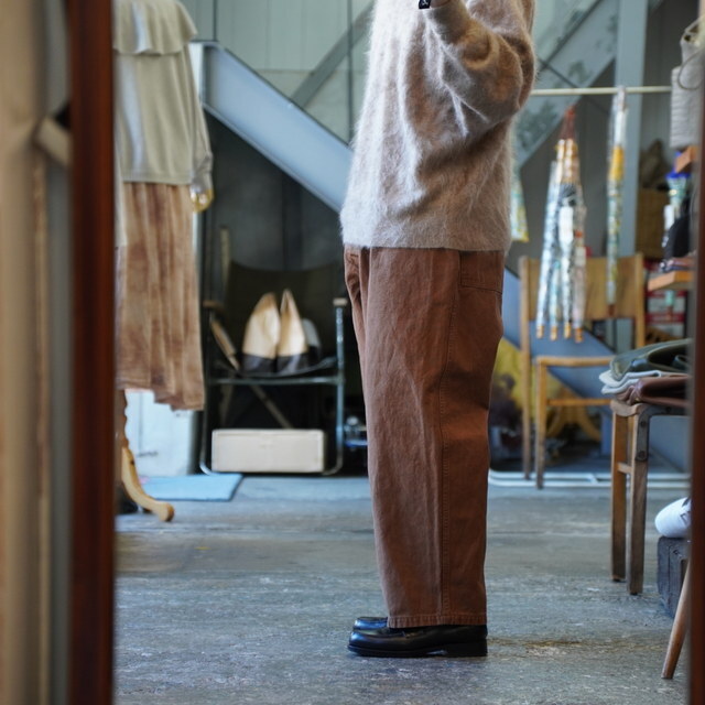 Gurank(ON)/ Railway pants -BLK,CML- #2554(2)