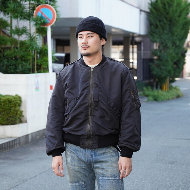 BOWWOW(oEE) / L-2B FLIGHT JACKET AGED -AGED BLACK- #BW252-L2FJ(2)