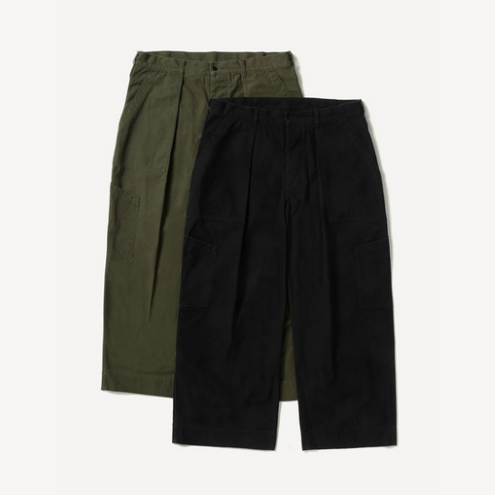 �y26SS�z A.PRESSE(�A �v���b�Z)/ USAF Hemmed Bottoms -OLIVE,BLACK- #AP-4009(2)