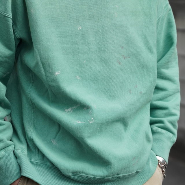 �y26SS�zBOWWOW(�o�E���E) / DISTRESSED SWEATSHIRT AGED -GREEN- #BW261-DSS(2)