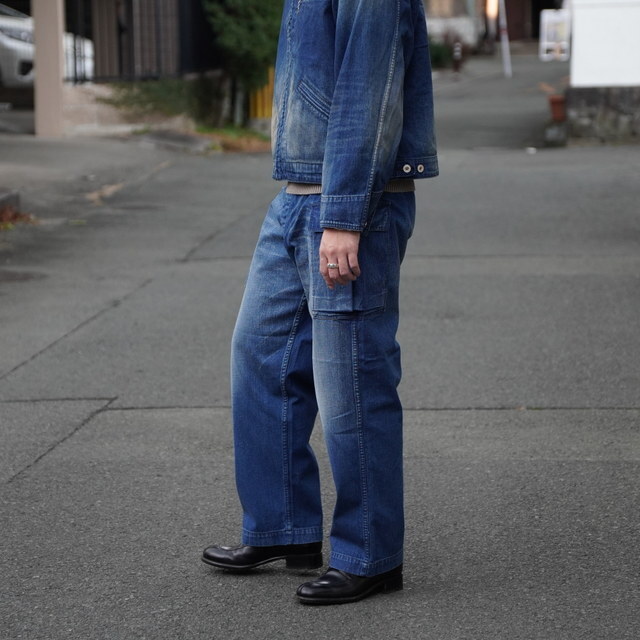 �y26SS�zHERILL(�w����)/ U.S.ARMY M-43 Nepdenim Jacket -VINTAGEWORN- #26-030-HL-81801(2)