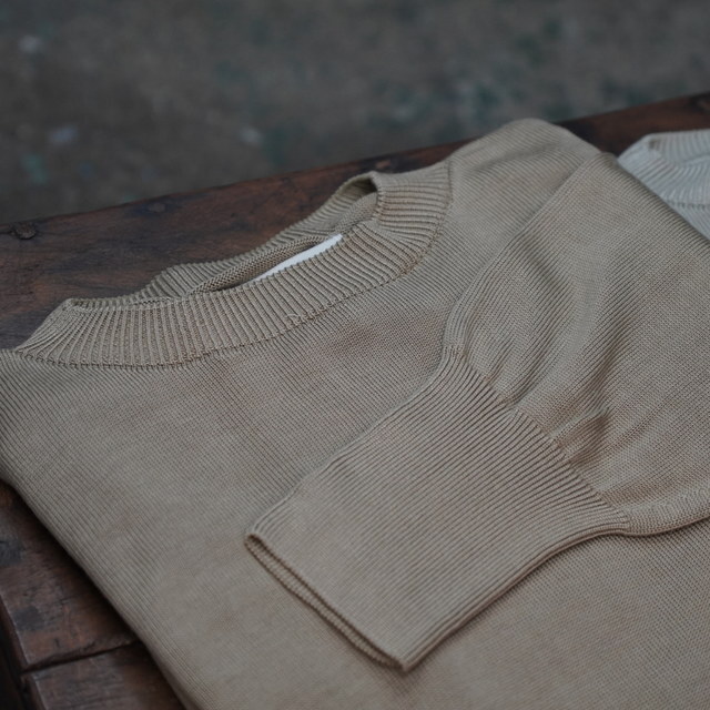  Olde H&Daughter(�I�[���h�G�C�`�A���h�h�[�^�[)/ SILK PLAIN STICH CREW L/S -3color- #BK004(2)