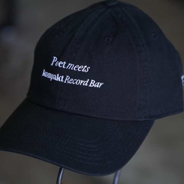 POET MEETS DUBWISE / Kompakt Record Bar�~PMD CAP -BLACK- KRBCP-0674(2)