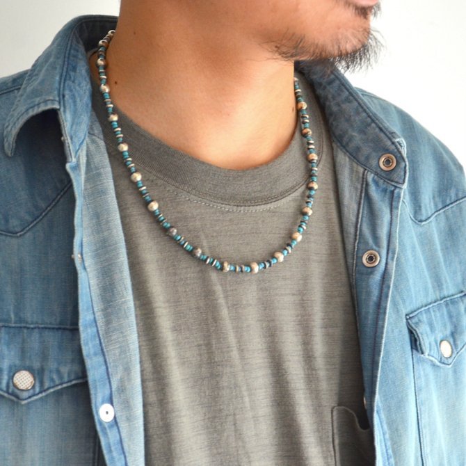 MOHAWK(z[N) Silver Vintage Beads Necklace(3)