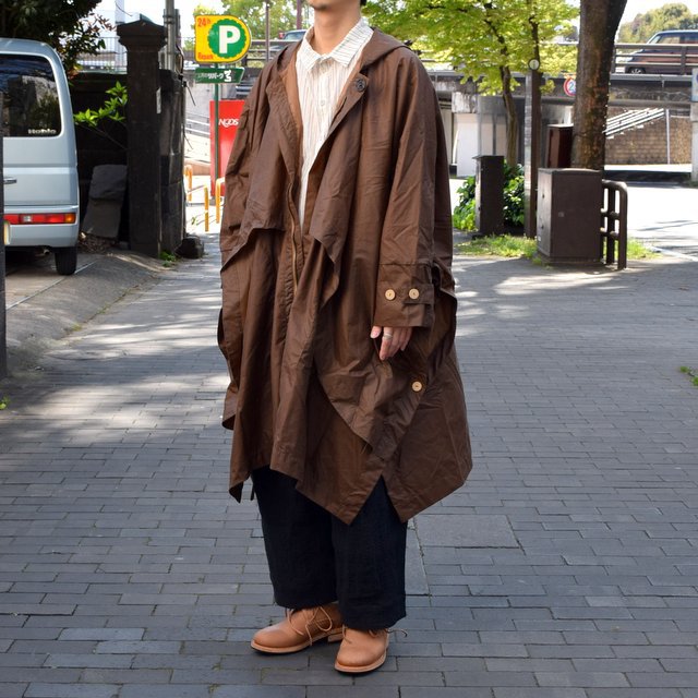 y2019 SSz toogood(gD[Obh) / THE MESSENGER CAPE WAXED COTTON LW -CLAY-(3)