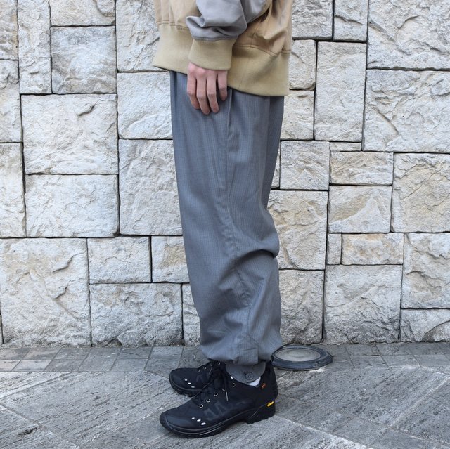 30% off sale】HOMELESS TAILOR(ホームレステイラー)/CUFF PANTS #HTKS-008-GRST／acoustics  Men's