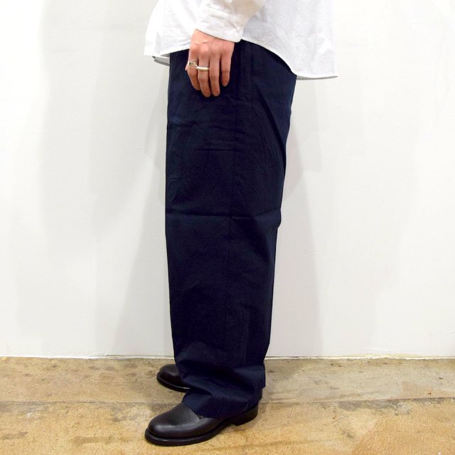y2020zYAECA (GJ)/ CHINO CLOTH PANTS CREASED -NAVY- #10605(3)