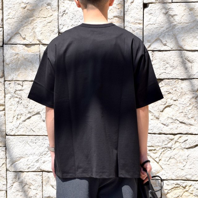 Graphpaper (グラフペーパー)/ Jersey S/S Tee -BLACK- #GM201-70148B