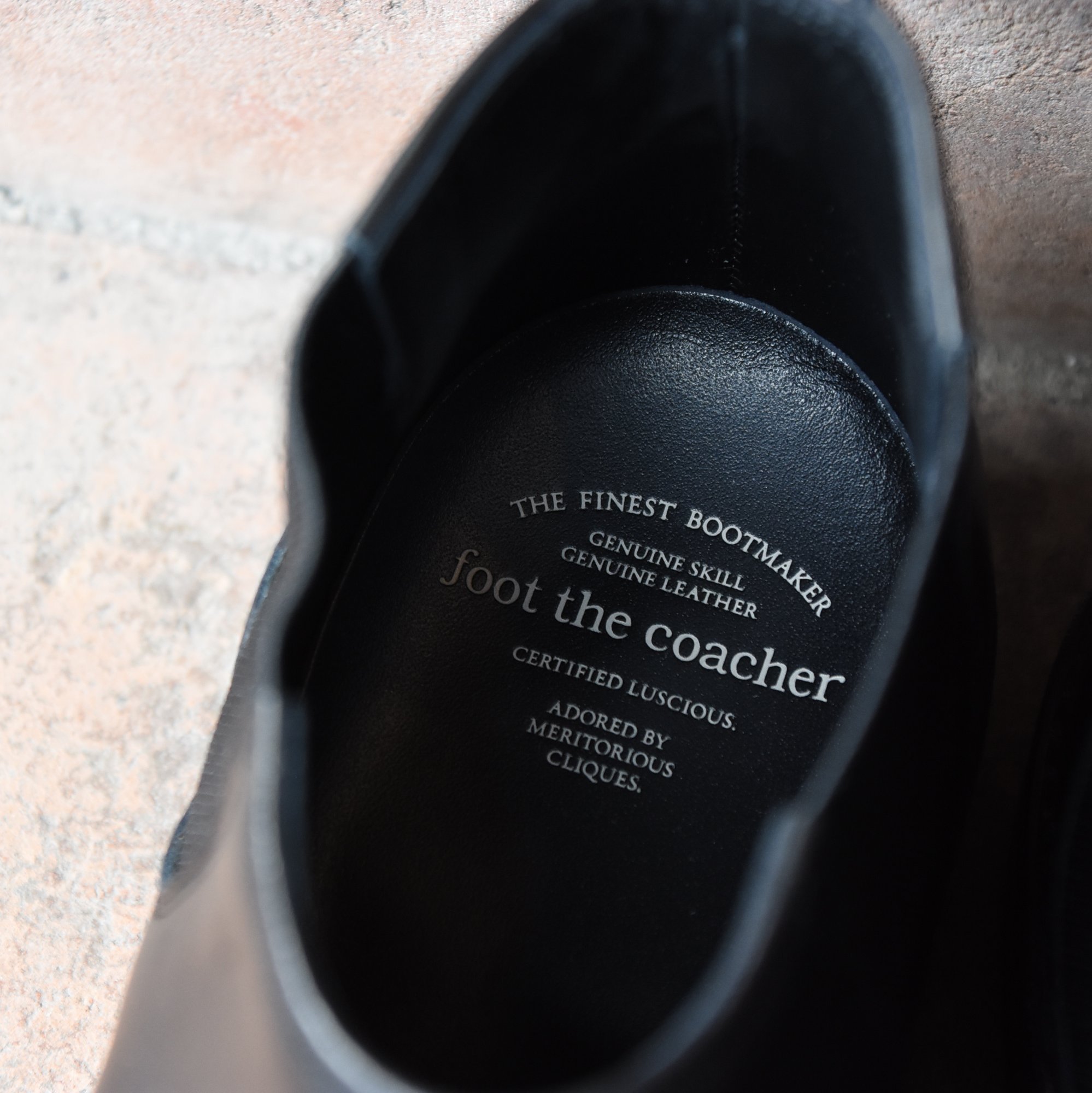 foot the coacher(tbgUR[`[) MIDDLE-CUT SIDE-GORE-BLACK- #FTC2034006(3)
