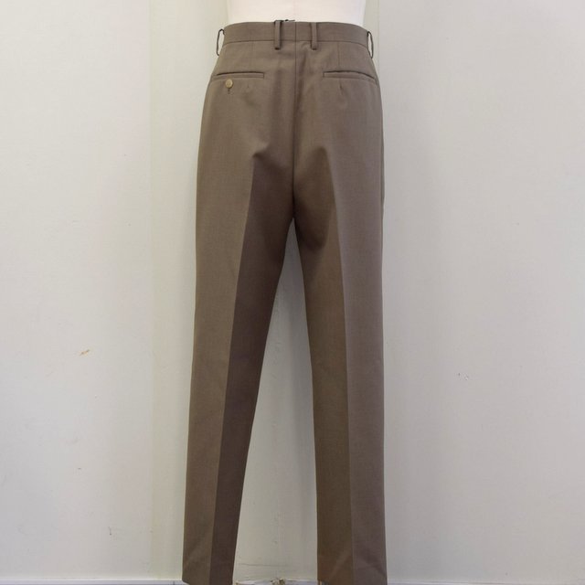 AURALEE(オーラリー)/ BLUEFACED WOOL WIDE SLACKS -TOP KHAKI- #A21AP02BH／acoustics  Men's